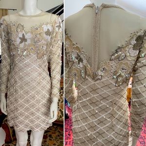 Vintage beaded Nite Life dress